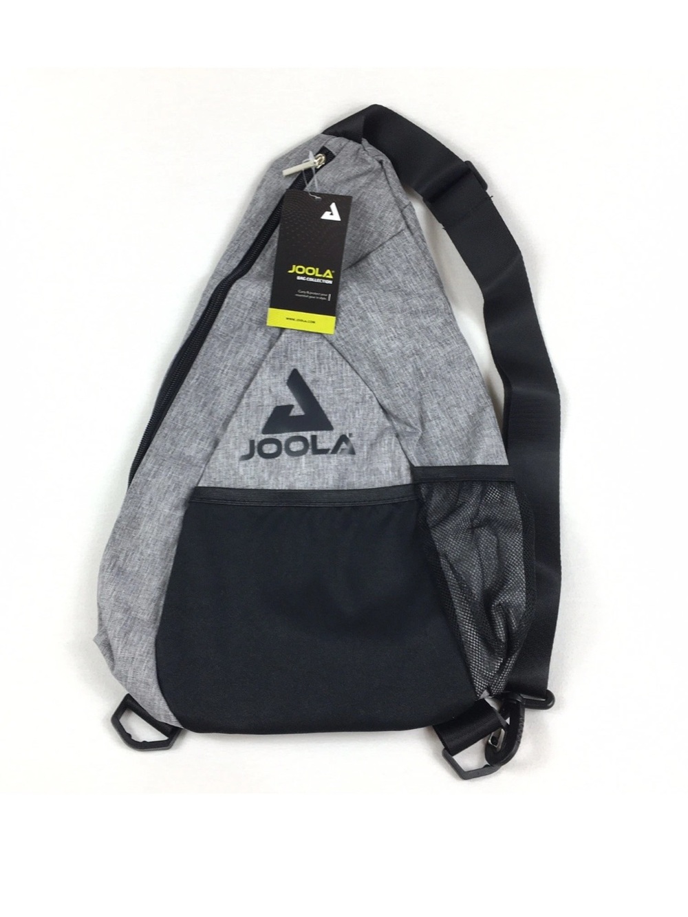 JOOLA Pickleball Sling Backpack Sport Lightweight Bag Gray Mesh Pocket w/Hook